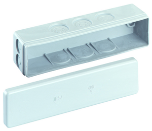 Verbindungsdose IP54 flammwidrig gr ohne Klemmen